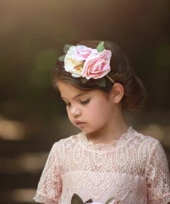 TRISH SCULLY GRACIE GOWN & BELT SET PINK