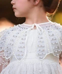 TRISH SCULLY ELLIE GOWN WHITE GIRLS