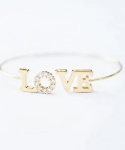 TRISH SCULLY GIRLS LOVE CUFF BRACELET