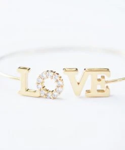 TRISH SCULLY GIRLS LOVE CUFF BRACELET