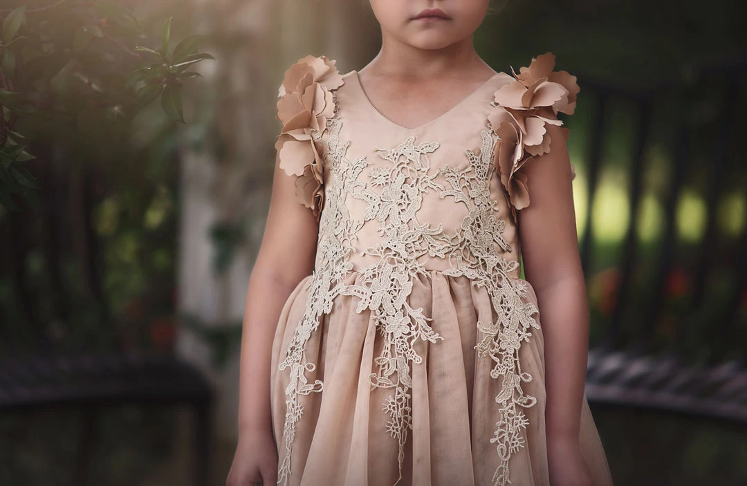 TRISH SCULLY HOME BIANCA DRESS GOLD