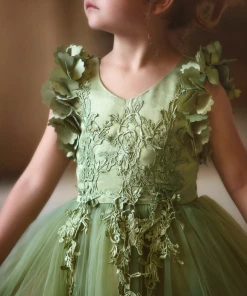 TRISH SCULLY BIANCA GOWN CELADON