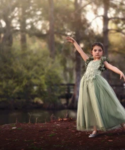 TRISH SCULLY BIANCA GOWN CELADON