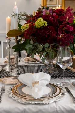 TRISH SCULLY HOME GLEN PLAID TABLE RUNNER