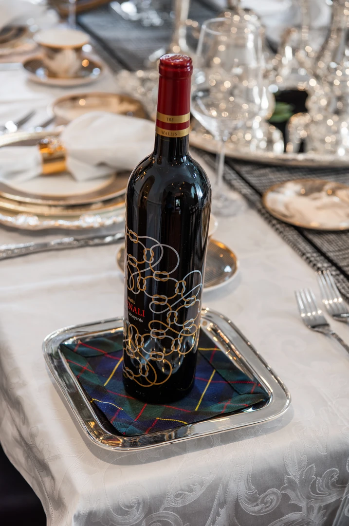 TRISH SCULLY BLACK WATCH COCKTAIL NAPKINS, SET OF 4 HOME