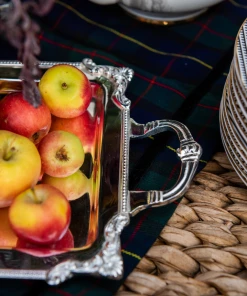 TRISH SCULLY SILVER PLATED CLARENCE TRAY HOME