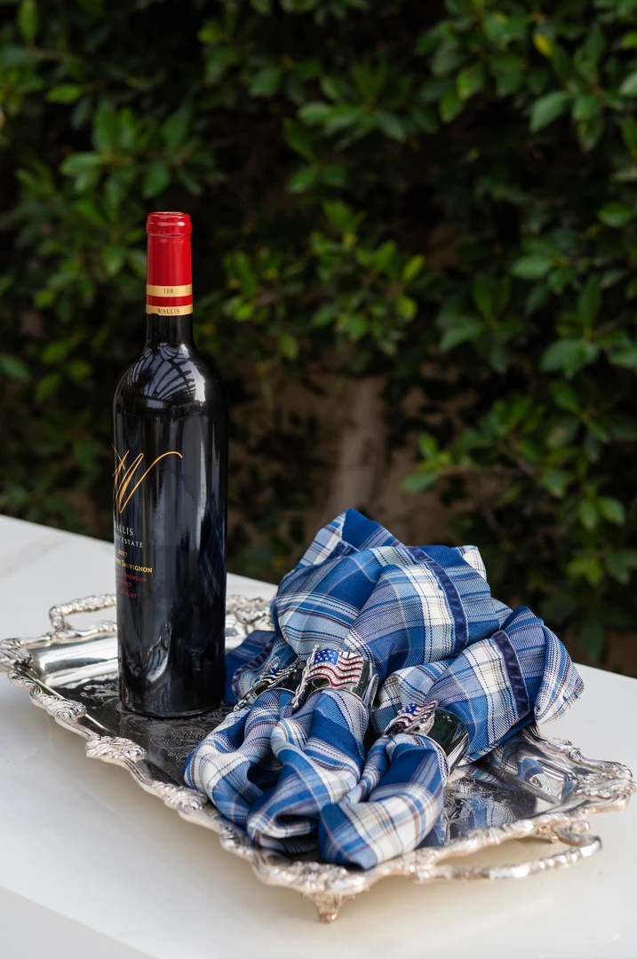 TRISH SCULLY HOME WHITEHALL NAPKIN SET OF 4