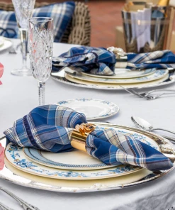 TRISH SCULLY HOME WHITEHALL NAPKIN SET OF 4