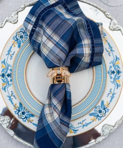 TRISH SCULLY HOME WHITEHALL NAPKIN SET OF 4