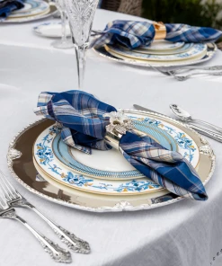 TRISH SCULLY Mother's Day Gift Guide FLEUR BLANCHE NAPKIN RING SET OF 2