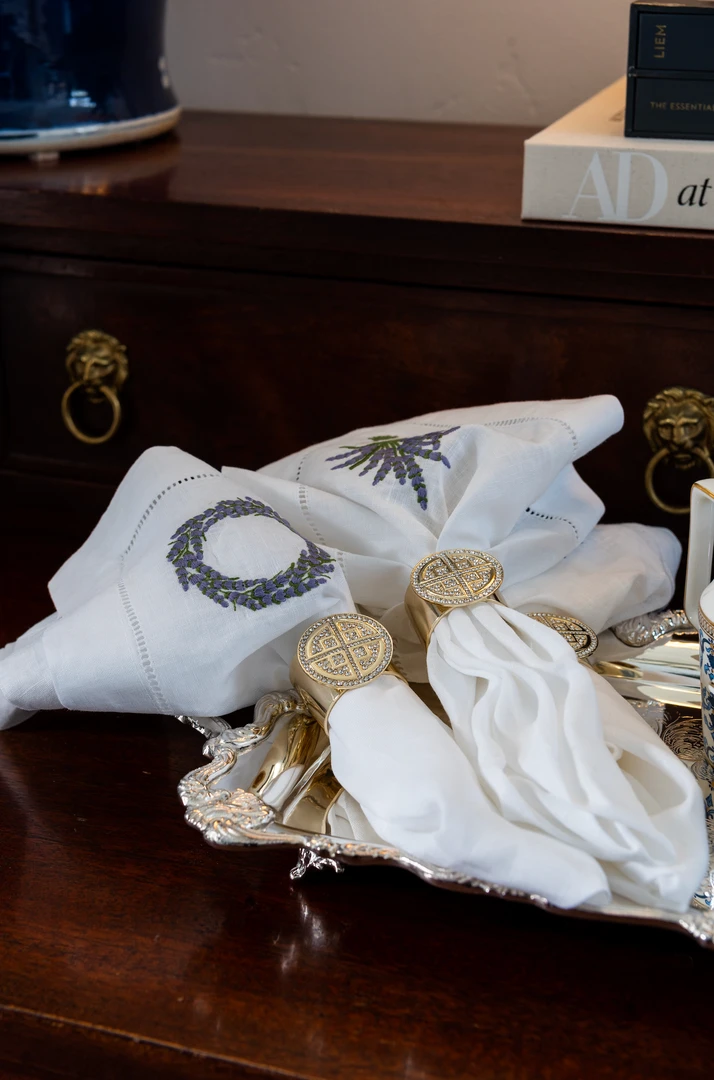 TRISH SCULLY HOME SILVER PLATED WINDSOR PLATTER