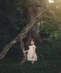 TRISH SCULLY OLIVIA DRESS BUTTERSCOTCH GIRLS