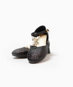 TRISH SCULLY GIRLS PRINCESS SHOE BLACK