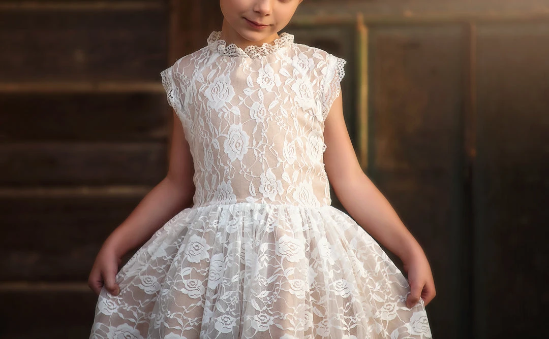 TRISH SCULLY SYLVIE DRESS NATURAL