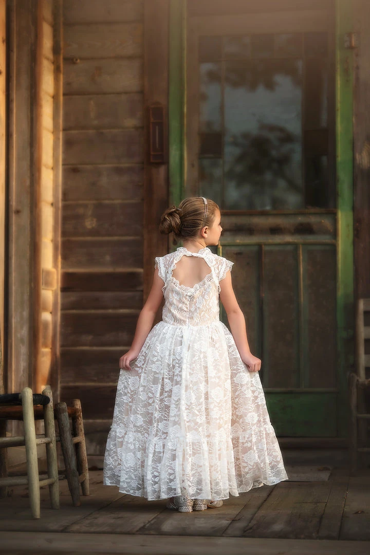 TRISH SCULLY SYLVIE DRESS NATURAL