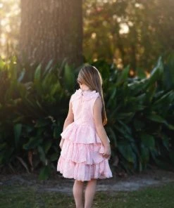 TRISH SCULLY JOELLE DRESS LIGHT PINK