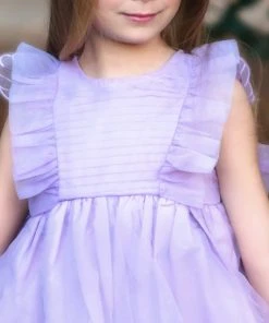 TRISH SCULLY ALICE DRESS LAVENDER GIRLS