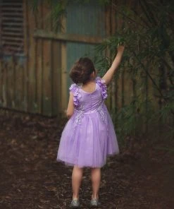 TRISH SCULLY BIANCA DRESS LAVENDER