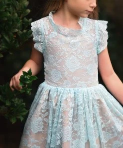 TRISH SCULLY SYLVIE DRESS BLUE Sale Kid's