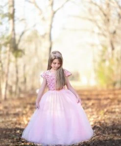 TRISH SCULLY DELILAH DRESS PINK