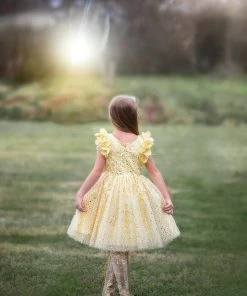 TRISH SCULLY GIRLS NATALIA DRESS SUNSHINE