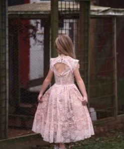 TRISH SCULLY SYLVIE DRESS PINK