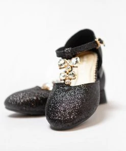 TRISH SCULLY GIRLS PRINCESS SHOE BLACK