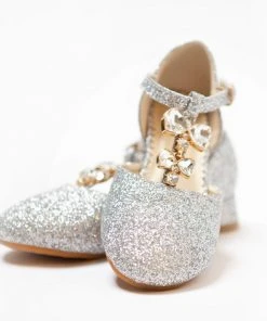 TRISH SCULLY GIRLS PRINCESS SHOE SILVER
